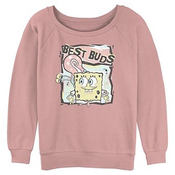 Juniors' Nickelodeon SpongeBob SquarePants And Gary Best Buds Graphic Pullover