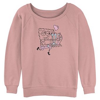 Juniors' Nickelodeon SpongeBob SquarePants And Gary Best Friends Graphic Pullover