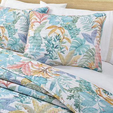 Five Queens Court Breezes Quilt Set or Euro Sham