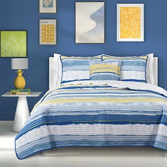 Five Queens Court Seaside Quilt Set or Euro Sham