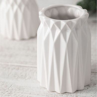 Haven Living 2 pc Origami Vase Set