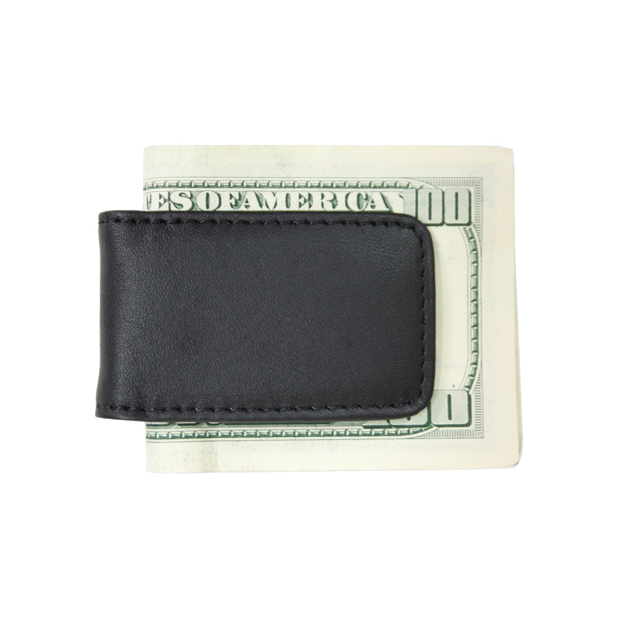 Royce Leather Money Clip, Black