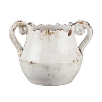 Haven Living 7" Pot With Handle Vase