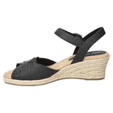 Easy Street Miramar Women's Espadrille Wedge Sandals