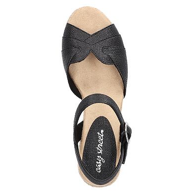Easy Street Miramar Women's Espadrille Wedge Sandals
