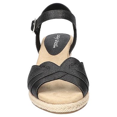 Easy Street Miramar Women's Espadrille Wedge Sandals