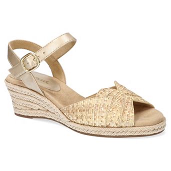 Easy Street Miramar Women's Espadrille Wedge Sandals