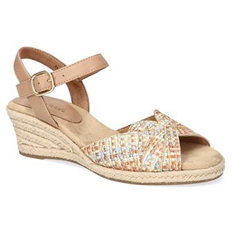 Easy Street Miramar Women's Espadrille Wedge Sandals
