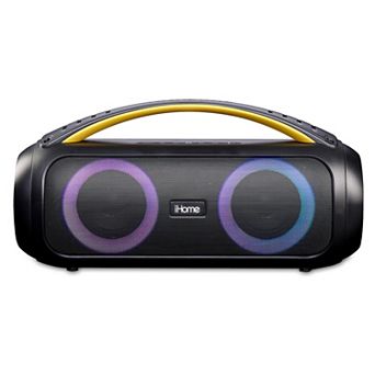iHome Port Colorchange Boombox Bluetooth Speaker