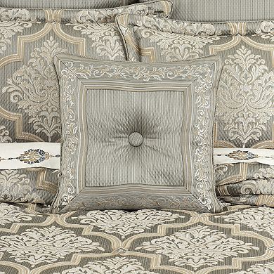 Five Queens Court Medellin Square Decorative Throw Pillow