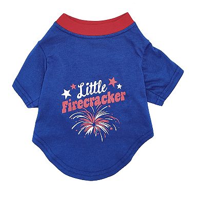 Woof Firecracker X-Large Dog Tee
