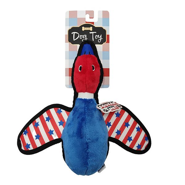 Woof Tough Duck Oxford Dog Toy - Multi