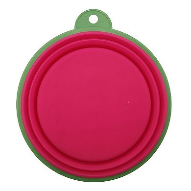 Woof Bone Feeding Travel Dog Bowl
