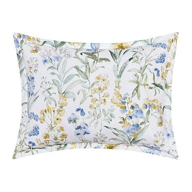 Five Queens Court Tahlia Blue Comforter Set with Shams