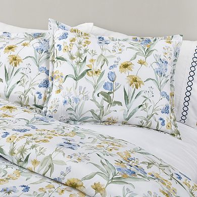 Five Queens Court Tahlia Blue Comforter Set with Shams