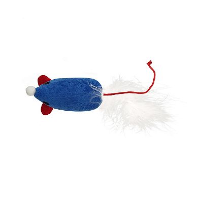 Meow 4-Pack Mice Catnip Plush Toy Set