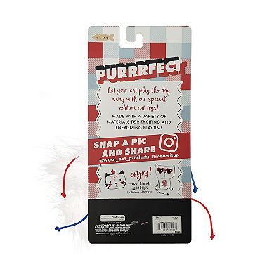 Meow 4-Pack Mice Catnip Plush Toy Set