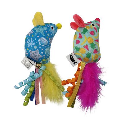 Meow 2-Pack Mice Catnip Plush Set