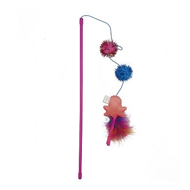 Meow Squid Teaser Wand Toy