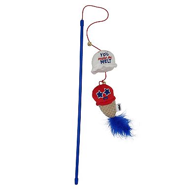 Meow Ice Cream Cone Teaser Toy