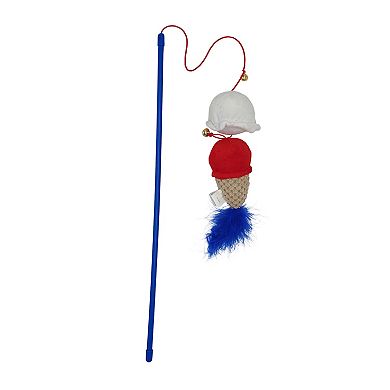 Meow Ice Cream Cone Teaser Toy