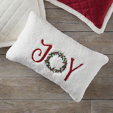 Five Queens Court Joy Boudoir Decorative Throw Pillow