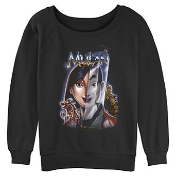 Disney's Mulan Classic Poster Juniors' Graphic Pullover