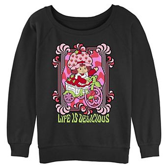 Juniors' Strawberry Shortcake Life Is Delicious Ride Graphic Pullover