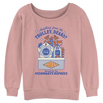 Juniors' Harry Potter Hogwarts Express Trolley Graphic Pullover