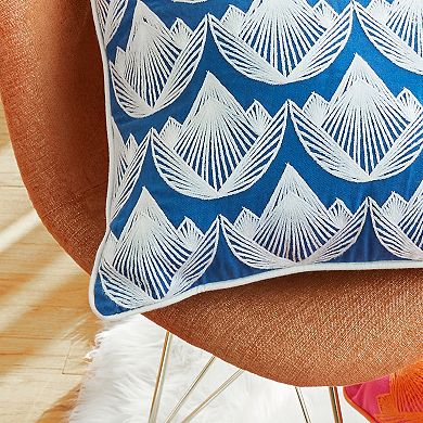 Rochelle Porter Lotus Decorative Throw Pillow