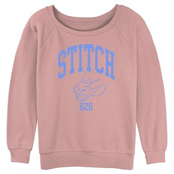 Disney's Lilo & Stitch Angry Face 626 Juniors' Graphic Pullover