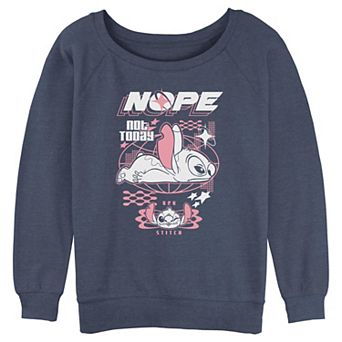 Disney's Lilo & Stitch Nope Not Today Juniors' Graphic Pullover