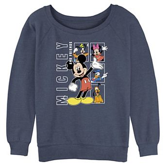 Disney's Mickey Mouse And Friends Portraits Juniors' Graphic Pullover