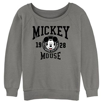 Disney's Mickey Mouse Hollywood California 1928 Juniors' Graphic Pullover