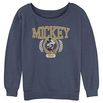 Disney's Mickey Mouse Crest 1928 Juniors' Graphic Pullover