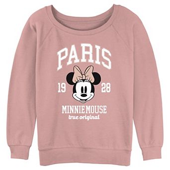 Disney's Minnie Mouse Paris True Original 1928 Juniors' Graphic Pullover