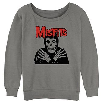 Juniors' The Misfits Skull Arms Crossed Graphic Pullover