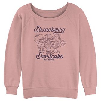Juniors' Strawberry Shortcake And Friends Graphic Pullover