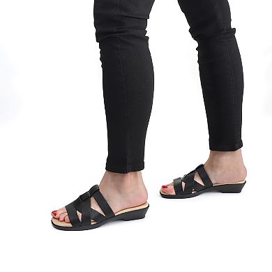 Easy Street Lakeport Women's Comfort Slide Sandals