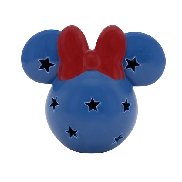 Disney's Minnie Mouse Americana Star Cutout Solar Lantern by Celebrate Together™ Americana - Blue