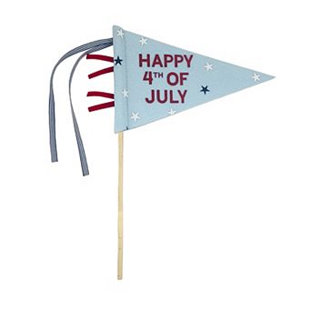 Celebrate Together™ Americana Polyester "Happy 4th of July" Decor Pennant Flag