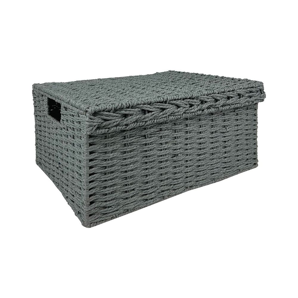 Dwell Studio Braided Lidded Paperweave Storage Box