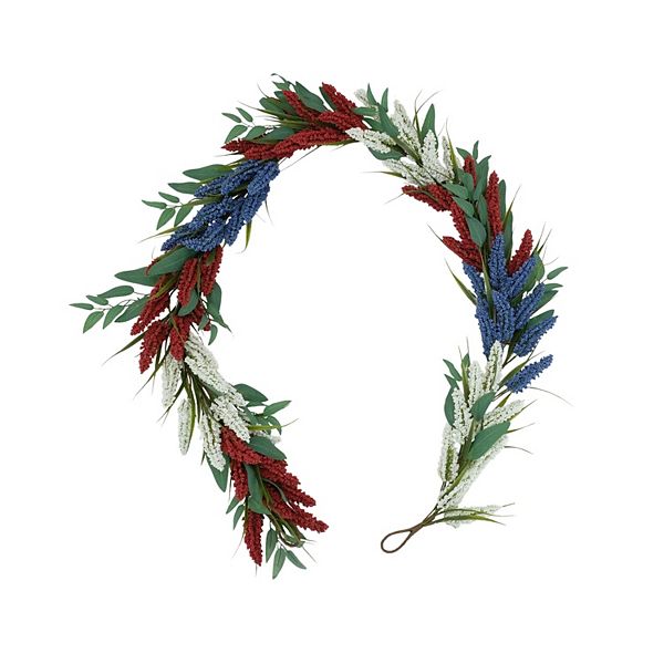Celebrate Together™ Americana Red, White & Blue Artificial Botanical Garland - Multi