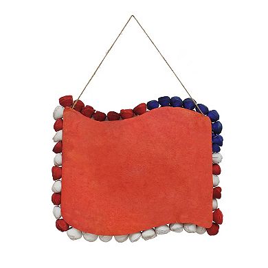 Celebrate Together Americana Wood Curl Patriotic Flag Wall Décor