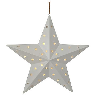 Celebrate Together Americana LED Enamel Metal Star Wall Décor