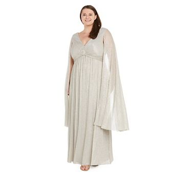 Plus Size R&M Richards Empire Waist Evening Gown