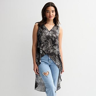 Women's Thalia Sodi High-Low Sleeveless Top