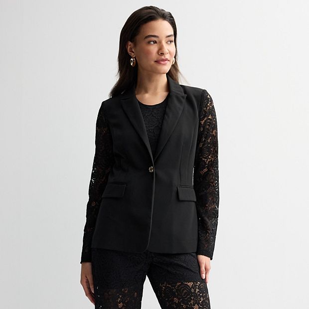 Women's Thalia Sodi Lace Sleeve Jacket