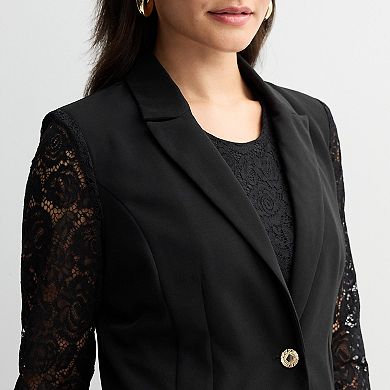 Women's Thalia Sodi Lace Sleeve Jacket