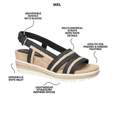 Easy Street Mel Slingback Women's Wedge Sandals